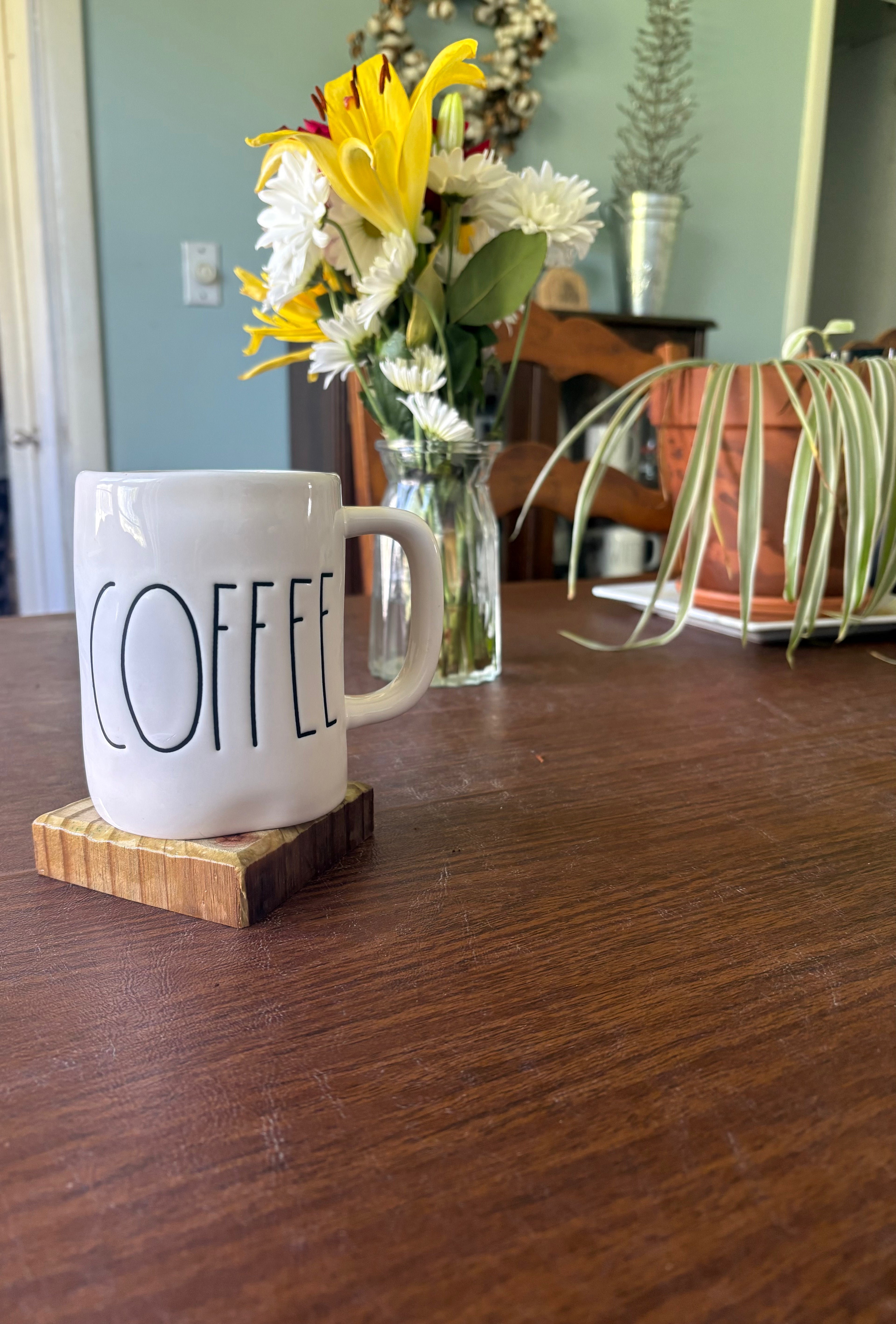 3 pack of rustic cedar coasters